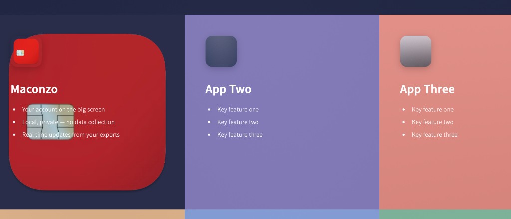 Maconzo screenshot